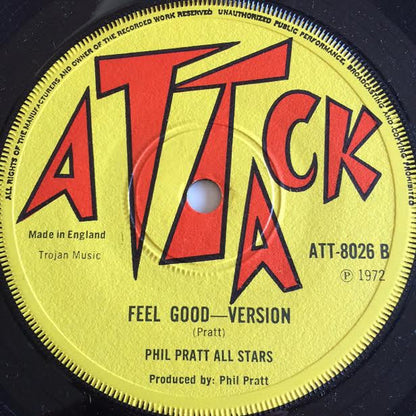Horace Andy / Phil Pratt All Stars : Feel Good / Feel Good - Version (7")