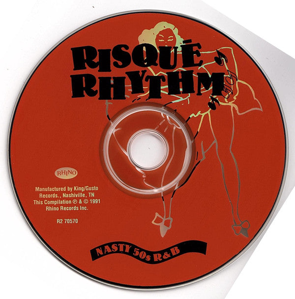 Various : Risqué Rhythm Nasty '50s R&B (CD, Comp)
