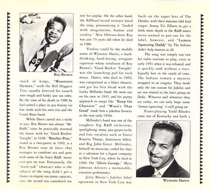 Various : Risqué Rhythm Nasty '50s R&B (CD, Comp)