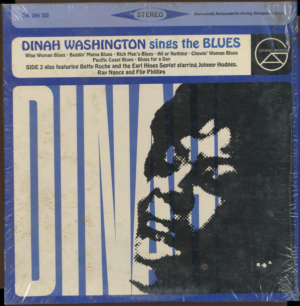 Dinah Washington : Dinah Washington Sings The Blues (LP, RE)