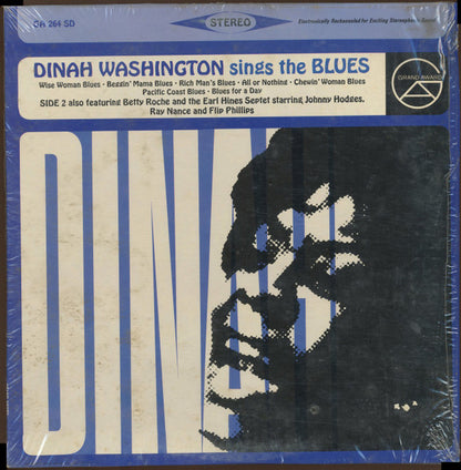 Dinah Washington : Dinah Washington Sings The Blues (LP, RE)