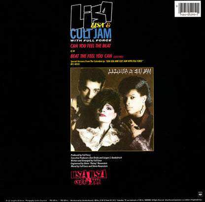 Lisa Lisa & Cult Jam With Full Force : Can You Feel The Beat (12", Pit)