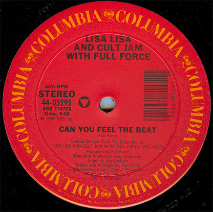 Lisa Lisa & Cult Jam With Full Force : Can You Feel The Beat (12", Pit)