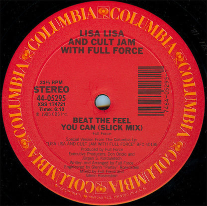 Lisa Lisa & Cult Jam With Full Force : Can You Feel The Beat (12", Pit)