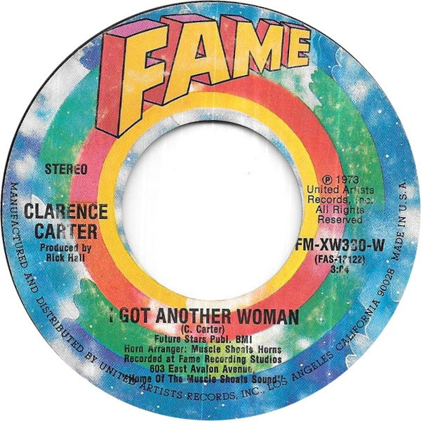 Clarence Carter : I'm The Midnight Special (7", Styrene)