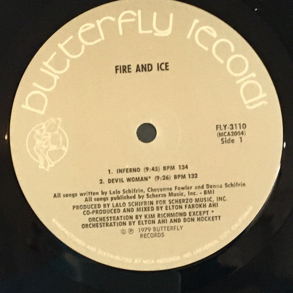 Fire And Ice (2) : Fire And Ice (LP, Album)