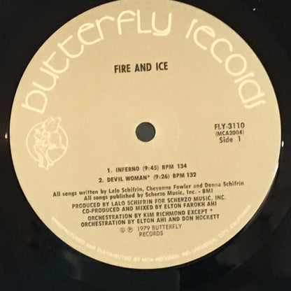 Fire And Ice (2) : Fire And Ice (LP, Album)
