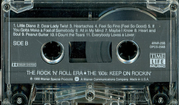 Various : The 60's: Keep On Rockin' (Cass, Comp)