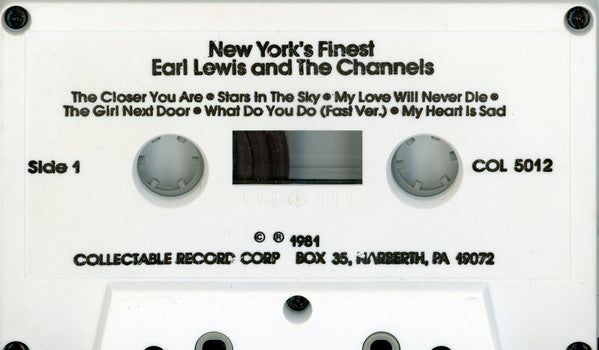 Earl Lewis And The Channels : New York's Finest (Cass, Comp)