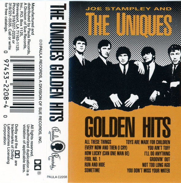 Joe Stampley And The Uniques (2) : Golden Hits (Cass, Comp)