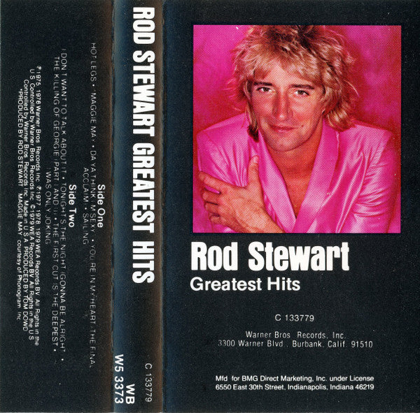 Rod Stewart : Greatest Hits (Cass, Comp, Club, RE)