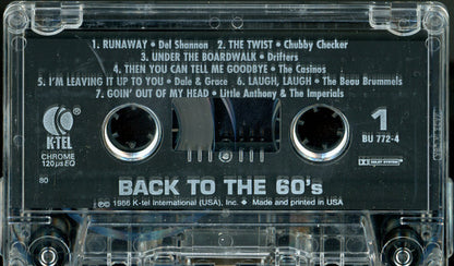 Various : Back To The 60's (Cass, Comp, 80)