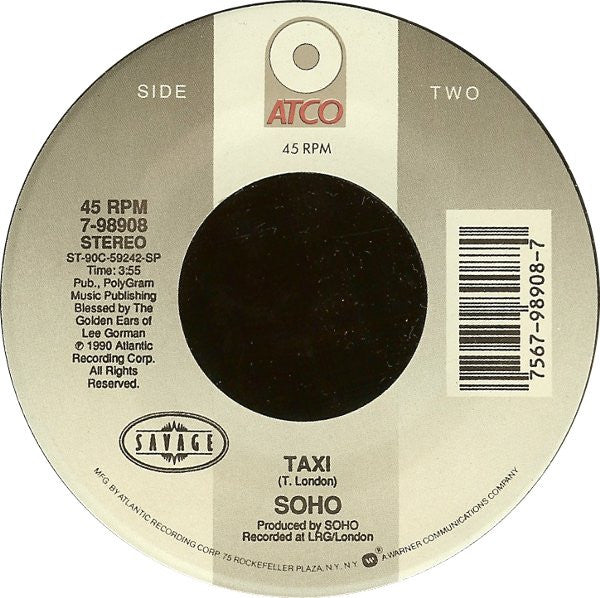 Soho (2) : Hippychick (7", Single)
