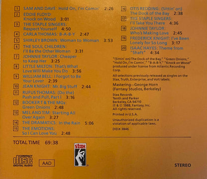 Various : Top Of The Stax - Twenty Greatest Hits (CD, Comp)