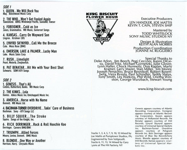 Various : Best Of The Best (25 Years Of Rock) (Cass, Comp)