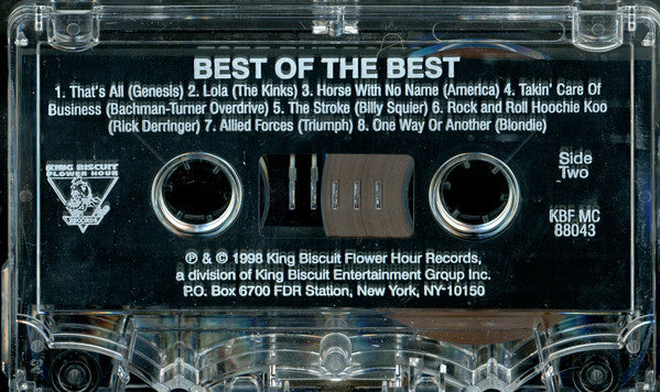 Various : Best Of The Best (25 Years Of Rock) (Cass, Comp)