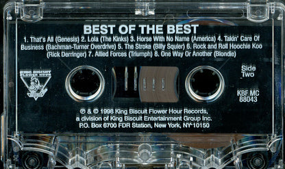 Various : Best Of The Best (25 Years Of Rock) (Cass, Comp)