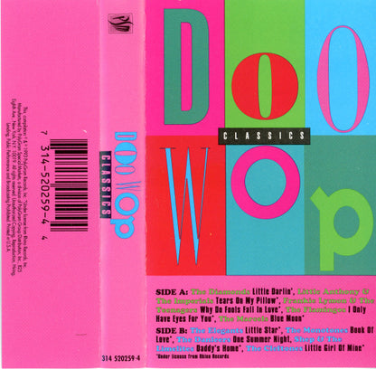 Various : Doo Wop Classics (Cass, Comp, 72)