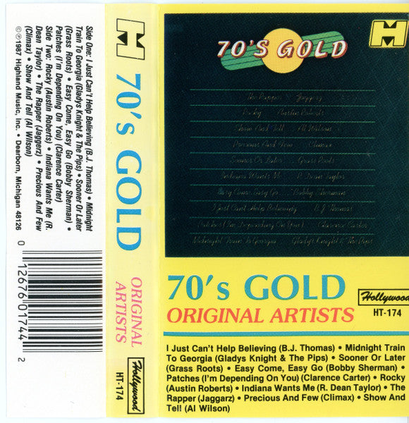 Various : 70's Gold (Cass, Comp)