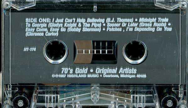 Various : 70's Gold (Cass, Comp)