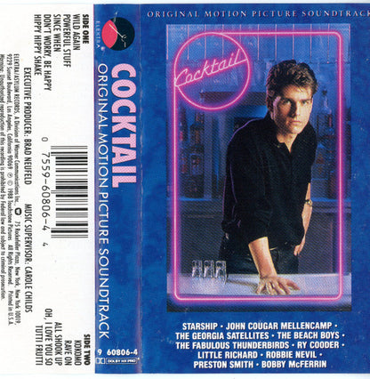 Various : Cocktail (Original Motion Picture Soundtrack) (Cass, Comp, SR,)