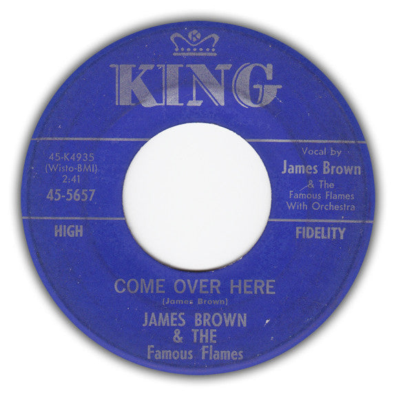 James Brown & The Famous Flames : Shout And Shimmy (7")