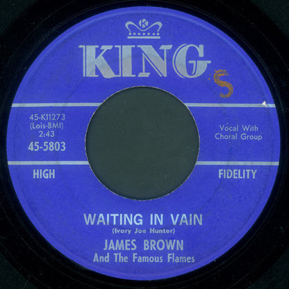 James Brown & The Famous Flames : Signed, Sealed, And Delivered / Waiting In Vain (7", Single)