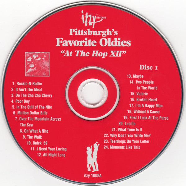 Various : Pittsburgh's Favorite Oldies "At The Hop XII" The Dusty Discs Two (2xCD, Comp)