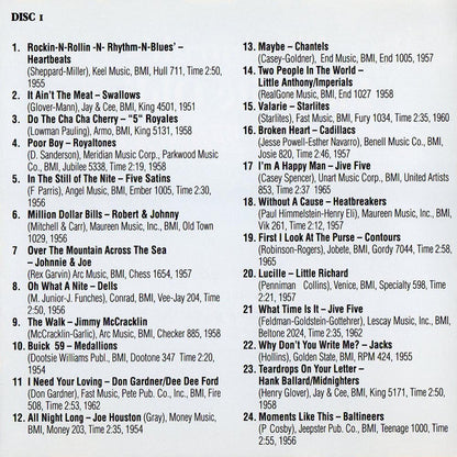 Various : Pittsburgh's Favorite Oldies "At The Hop XII" The Dusty Discs Two (2xCD, Comp)