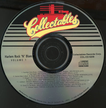 Various : Harlem Rock 'N' Blues Volume 1 (CD, Comp)