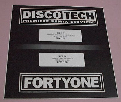 Various : DiscoTech FortyOne (3x12", Comp, Promo)