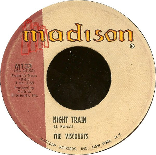 The Viscounts : Night Train / Summertime (7")