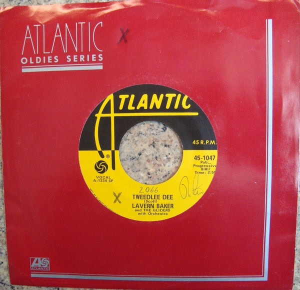 LaVern Baker And The Gliders (3) : Tweedlee Dee / Tomorrow Night (7", RE, Spe)