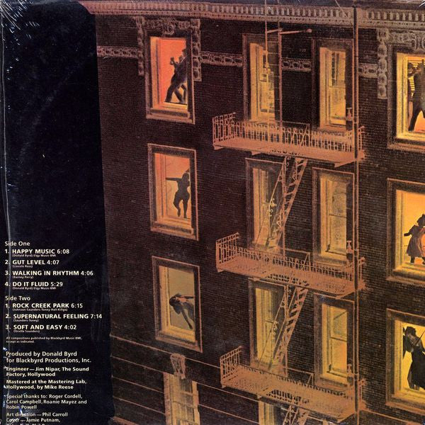 The Blackbyrds : Night Grooves (LP, Comp, Pit)