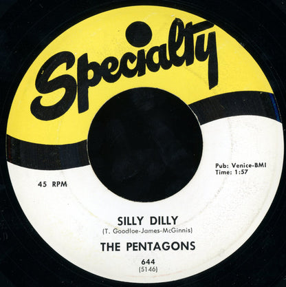 The Pentagons : Silly Dilly (7", RE)