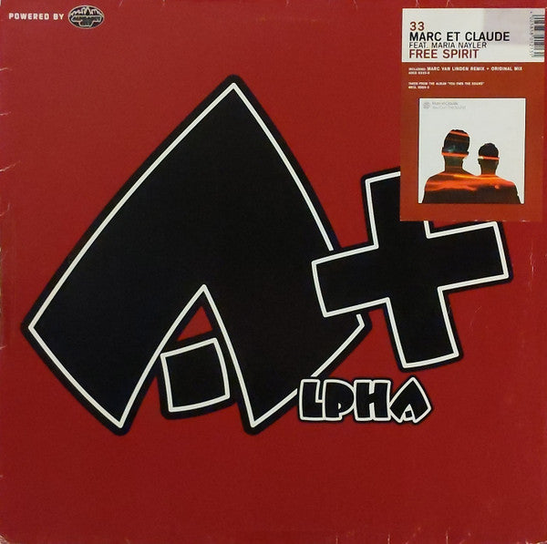 Marc Et Claude Feat. Maria Nayler : Free Spirit (12")