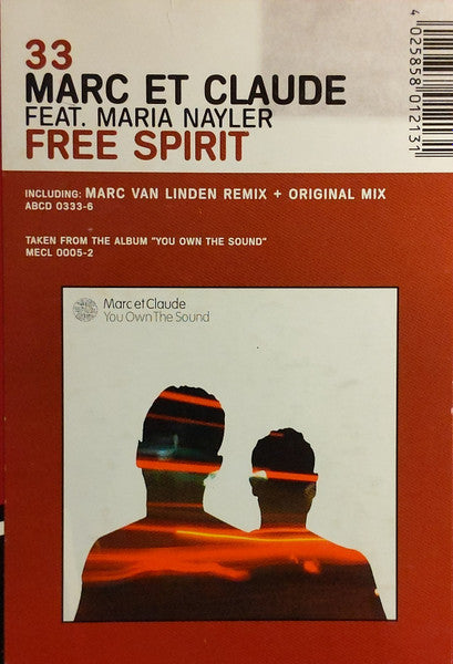 Marc Et Claude Feat. Maria Nayler : Free Spirit (12")