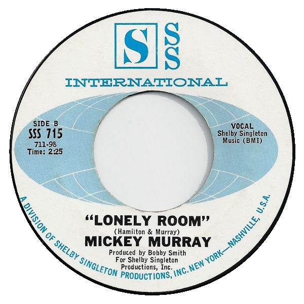Mickey Murray : Shout Bamalama (7", Styrene, Pit)