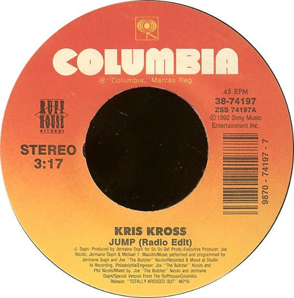 Kris Kross : Jump (7", Single)