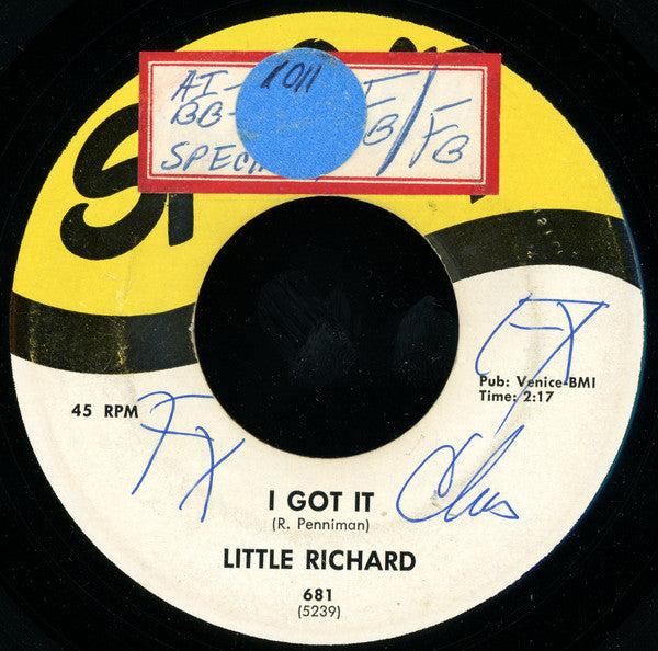 Little Richard : I Got It / Baby (7", Single, MSI)