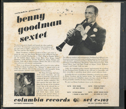 Benny Goodman Sextet : Benny Goodman Sextet (4xShellac, 10", Album, Comp)
