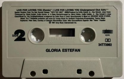 Gloria Estefan : Live For Loving You (Cass, Single, Dol)