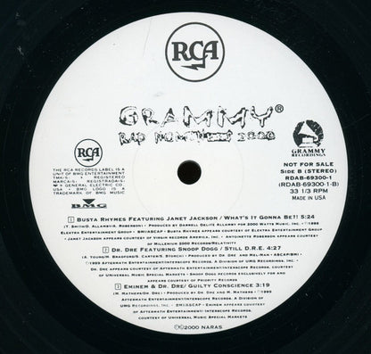 Various : Grammy Rap Nominees 2000 (2xLP, Comp, Promo)