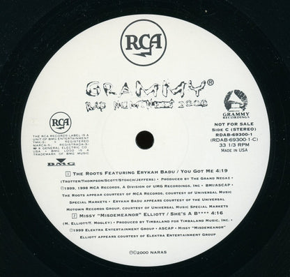 Various : Grammy Rap Nominees 2000 (2xLP, Comp, Promo)