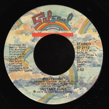 Instant Funk : Bodyshine / Scream And Shout (7", Single)
