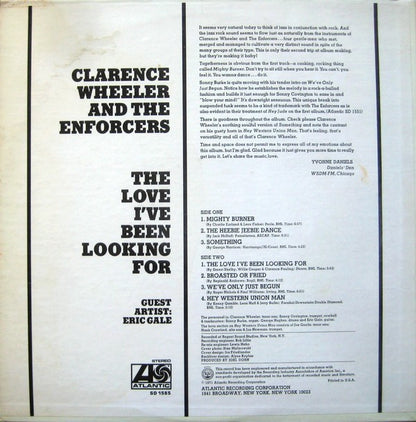 Clarence Wheeler & The Enforcers : The Love I've Been Looking For (LP, Album, RI)