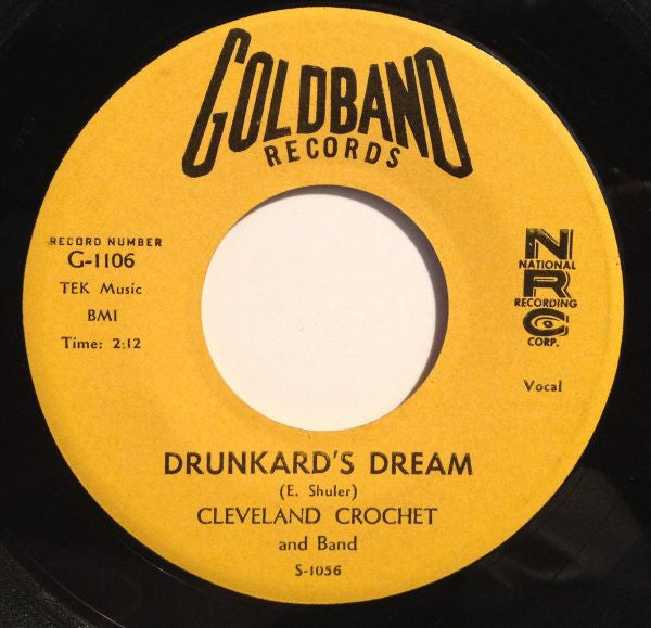 Cleveland Crochet & Band : Sugar Bee / Drunkard's Dream (7", Single)