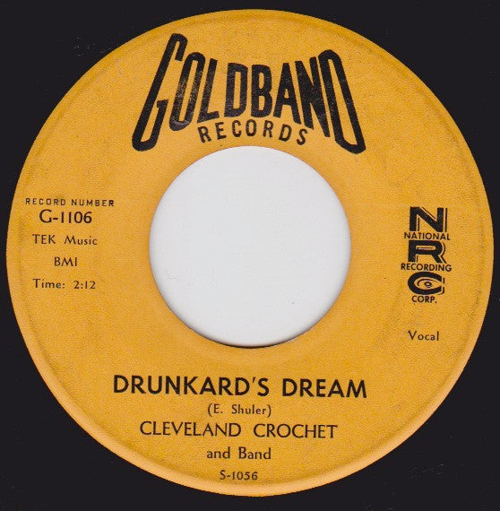 Cleveland Crochet & Band : Sugar Bee / Drunkard's Dream (7", Single)
