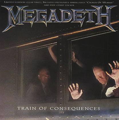 Megadeth : Train Of Consequences (7", Single, Ltd, Cle)
