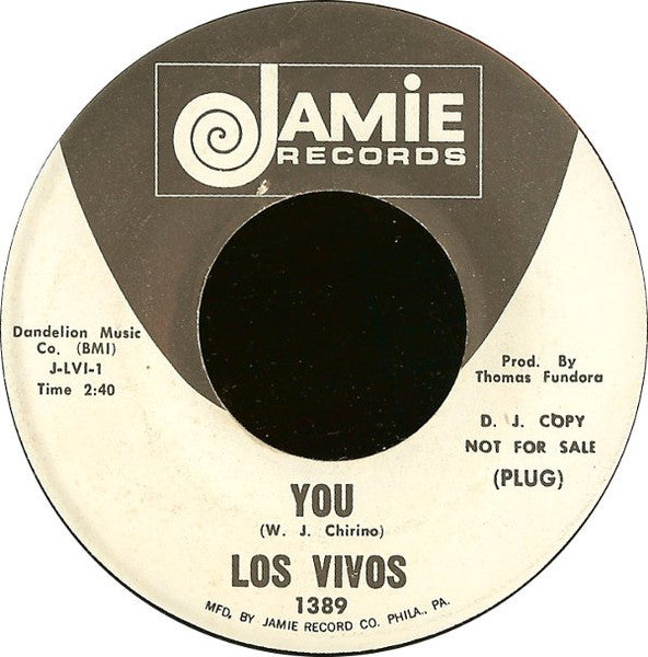 Los Vivos : You (7", Single, Promo)